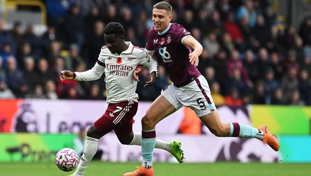 Arsenal có phong độ vượt trội so với Burnley