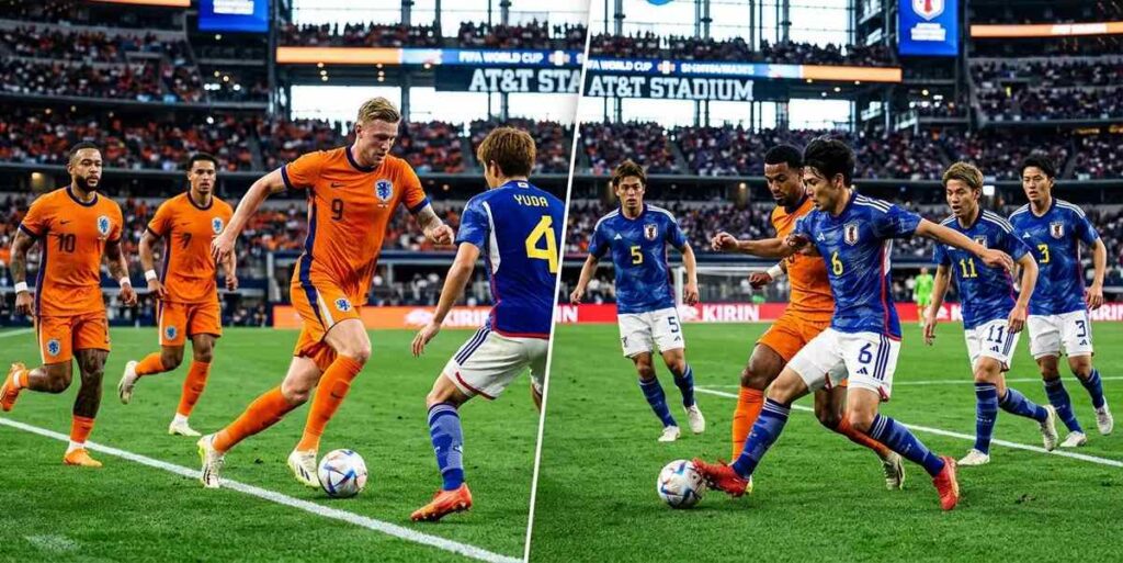 Soi Kèo Hà Lan Vs Nhật Bản 03h00 Ngày 15/06 - Bảng F World Cup 2026