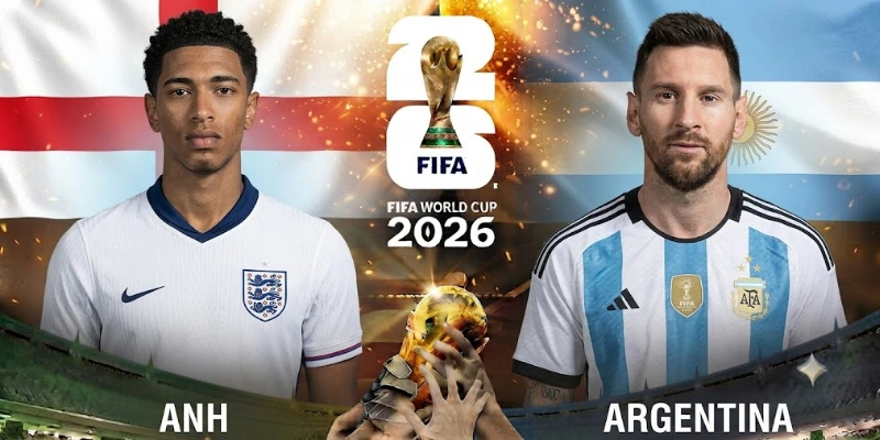 Soi Kèo Trận Anh Vs Argentina 16/7, 2h00 - World Cup 2026