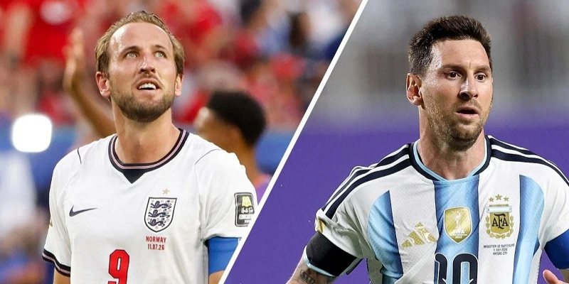 Tình hình nhân sự trước trận Anh vs Argentina 16/7