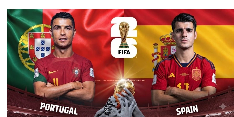 Bồ Đào Nha Vs Tây Ban Nha 7/7, 2h00 Vòng 1/8 World Cup 2026