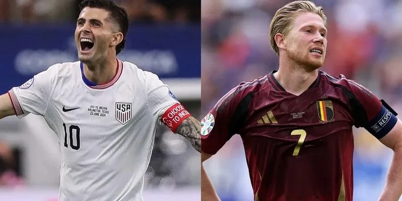 Tình hình nhân sự cho trận Mỹ vs Bỉ 7/7